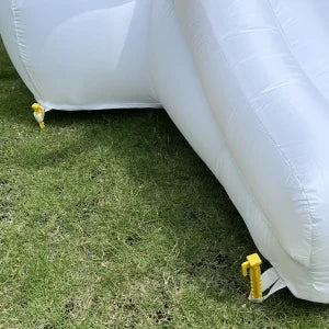 Commercial inflatable white bounce house kids party jumping castle outdoor new outdoor white wedding bouncer castle