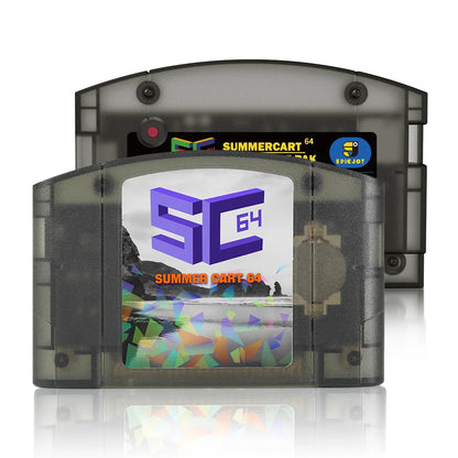 SummerCart64 Open Source N64 Game Card For Nintendo 64 Game Console With Simulator Function Compatibility 5400+ games