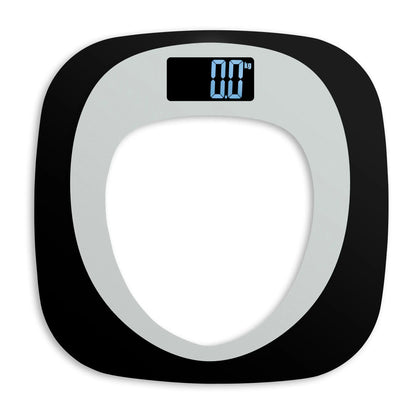 Custom Logo Large LCD Display Digital Personal Weighing Scale Standard Quality Tempered Glass Skid Proof Maximum Weight 180kg