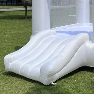 Commercial inflatable white bounce house kids party jumping castle outdoor new outdoor white wedding bouncer castle