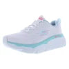 For Max Cushioning Elite Ziva Womens Running Shoes White Blue Pink Model MSS-128551WBLP | 100% Authentic