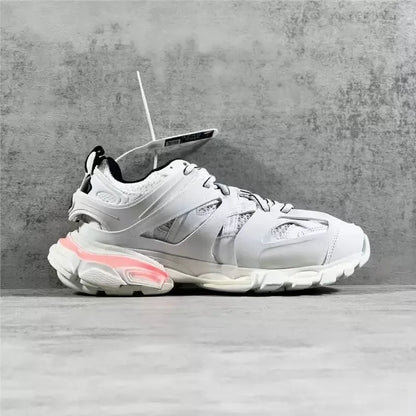 Couple Thick Soled Height Increasing Shoes Shoelaces with LED Lights Designer Men's Running Shoes Luxury Walking Style Shoes
