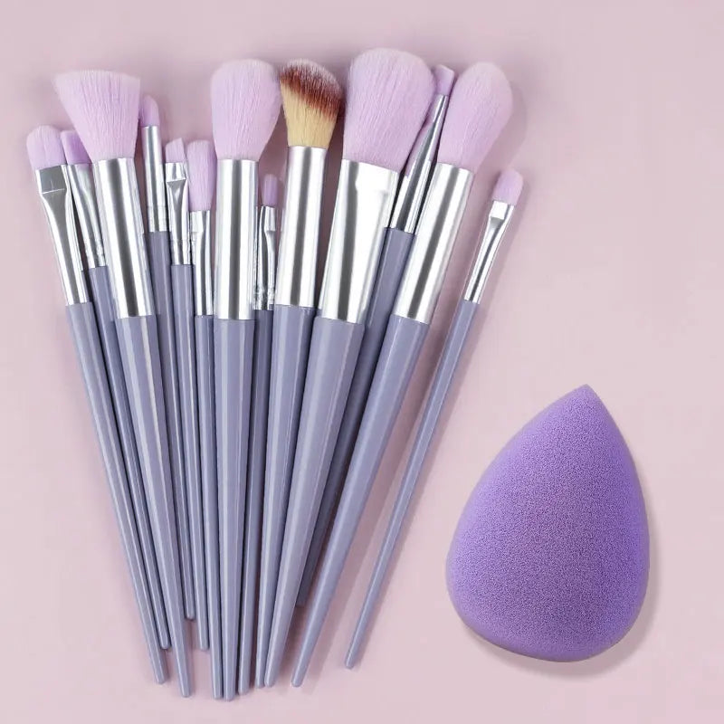 New 13PCS Makeup Brushes Set Super soft detail brush Blush Brush Foundation Concealer Contour Eyeshadow Brush Women Beauty Tools