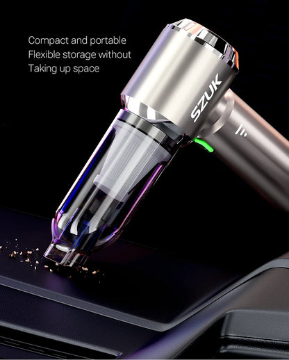 SZUK New Mini Car Vacuum Cleaner 985000Pa Wireless Vacuum Cleaner Powerful Suction Handheld Portable Vacuum Cleaner for car