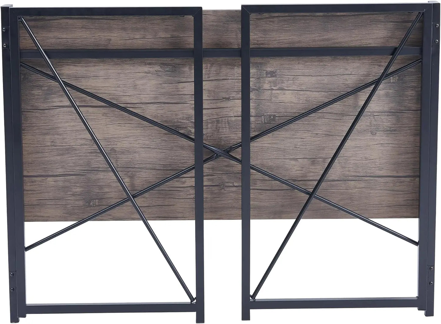 mcc direct Folding Desk Workstation Foldable Computer Desk for Office Home Study Writing Table No Assembly Miami-100cm