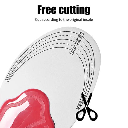 Orthotic Insoles Arch Support Orthopedic Insoles for Flat Feet, Air Cushion Damping Padding Ease Foot Pressure