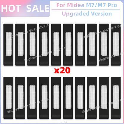 Fit For ( Midea M7 / M7 Pro / M7 EVO, Eureka NER700 ) Vacuum Parts Main Roller Side Brush Hepa Filter Mop Cloth Accessories