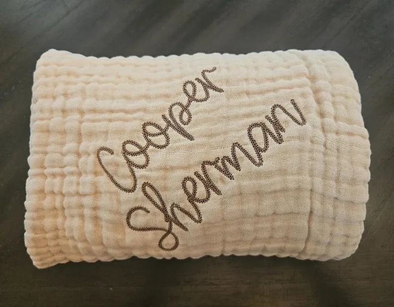 Linseed Crinkle Double Gauze Woven Cotton Muslin Eco-Friendly Soft Breathable Wearable DIY Fabric Personalized Organic Baby