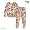 Soft 100% Cotton Baby Pajamas Set Breathable Anti-Bacterial Quick Dry Adorable Printed Full Sleeve T-Shirt Pants Casual Unisex
