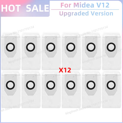 Fit for 미디어 Midea V12 / Eureka J12 Ultra Replacement Parts Accessories Main Roller Side Brush Hepa Filter Mop Cloth Dust Bag