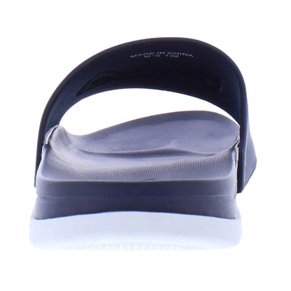 For Men's Drifter Lux Navy/White Slides Comfortable Slip-On Shoes | Made in China | Model MSS-1SM00554421 | 100% Authentic
