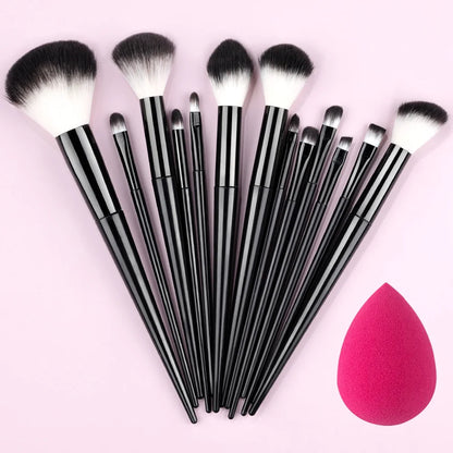 New 13PCS Makeup Brushes Set Super soft detail brush Blush Brush Foundation Concealer Contour Eyeshadow Brush Women Beauty Tools