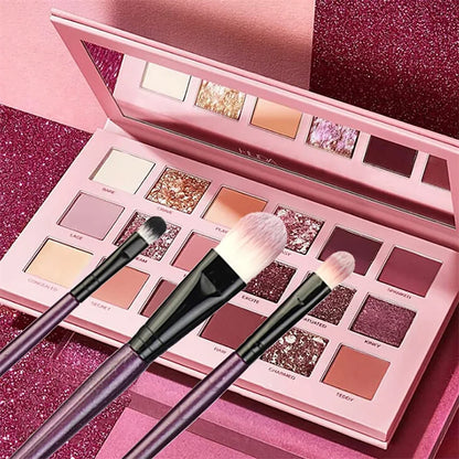 20Pcs Makeup Brushes Set Eyeliner Brush Blending Brush Makeup Brush for Cheeks Eye Cosmetic Foundation Brush with Makeup Sponge