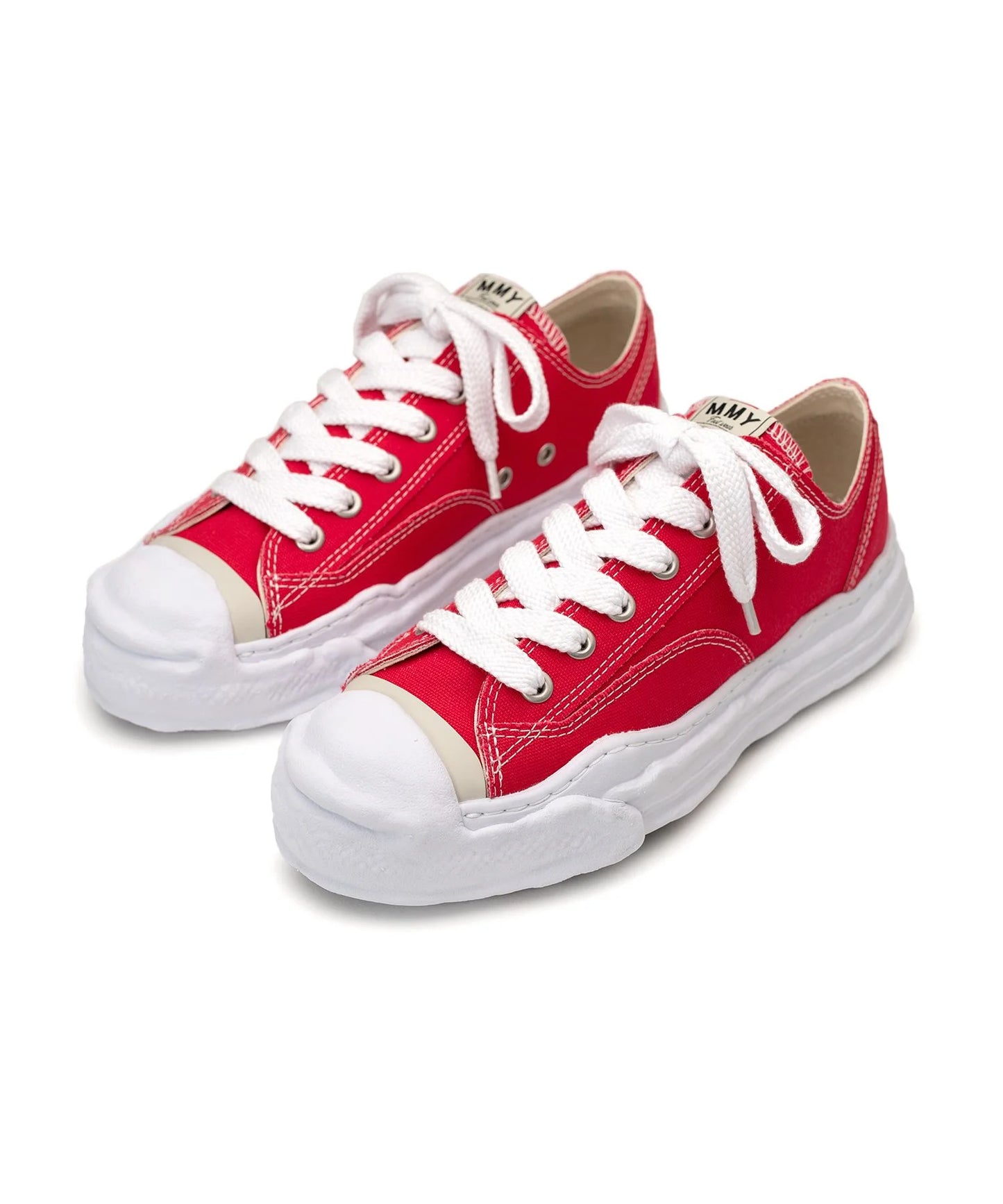 Men's MMY Canvas Shoes Top Quality Dissolve Sole Casual Shoes High Street Designer Couples Board Sneakers