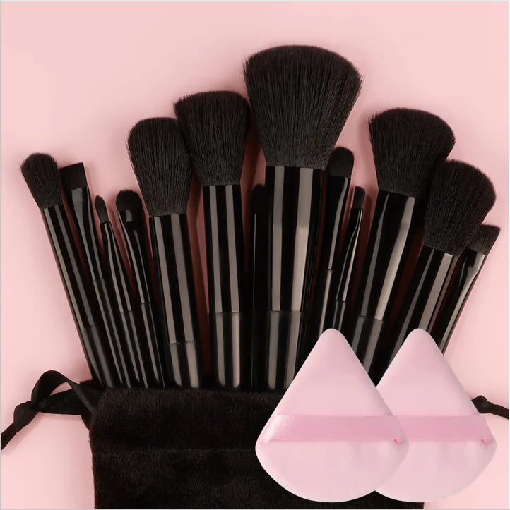 New 13PCS Makeup Brushes Set Super soft detail brush Blush Brush Foundation Concealer Contour Eyeshadow Brush Women Beauty Tools