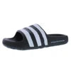 For Adilette 22 Slide Men's Shoes Black/White Lightweight Breathable Cushioned Anti-Slip Autumn Season China Model IF3670