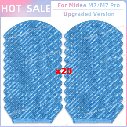 Fit For ( Midea M7 / M7 Pro / M7 EVO, Eureka NER700 ) Vacuum Parts Main Roller Side Brush Hepa Filter Mop Cloth Accessories