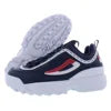 Fila Disruptor II Premium Repeat Men's Running Shoes Navy Blue/White/Red Color | 100% Authentic