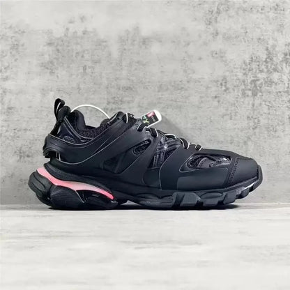 Couple Thick Soled Height Increasing Shoes Shoelaces with LED Lights Designer Men's Running Shoes Luxury Walking Style Shoes