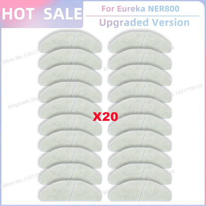 Compatible For Eureka NER800 Robot Vacuum Replacement Parts Main Roller Side Brush Hepa Filter Mop Cloth Accessories