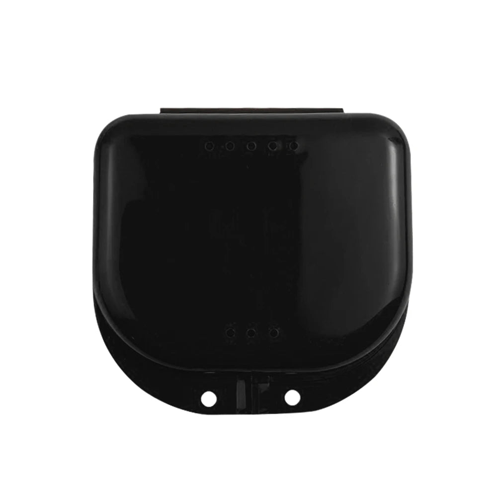 Retainer Case ~ Deep Gumshield Box, Denture Mouthguard Brace Dental Storage Case