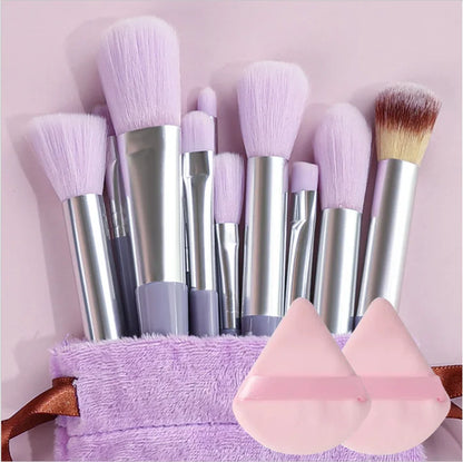 New 13PCS Makeup Brushes Set Super soft detail brush Blush Brush Foundation Concealer Contour Eyeshadow Brush Women Beauty Tools