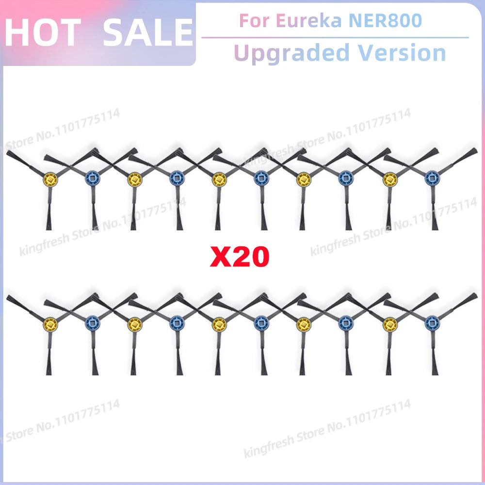 Compatible For Eureka NER800 Robot Vacuum Replacement Parts Main Roller Side Brush Hepa Filter Mop Cloth Accessories