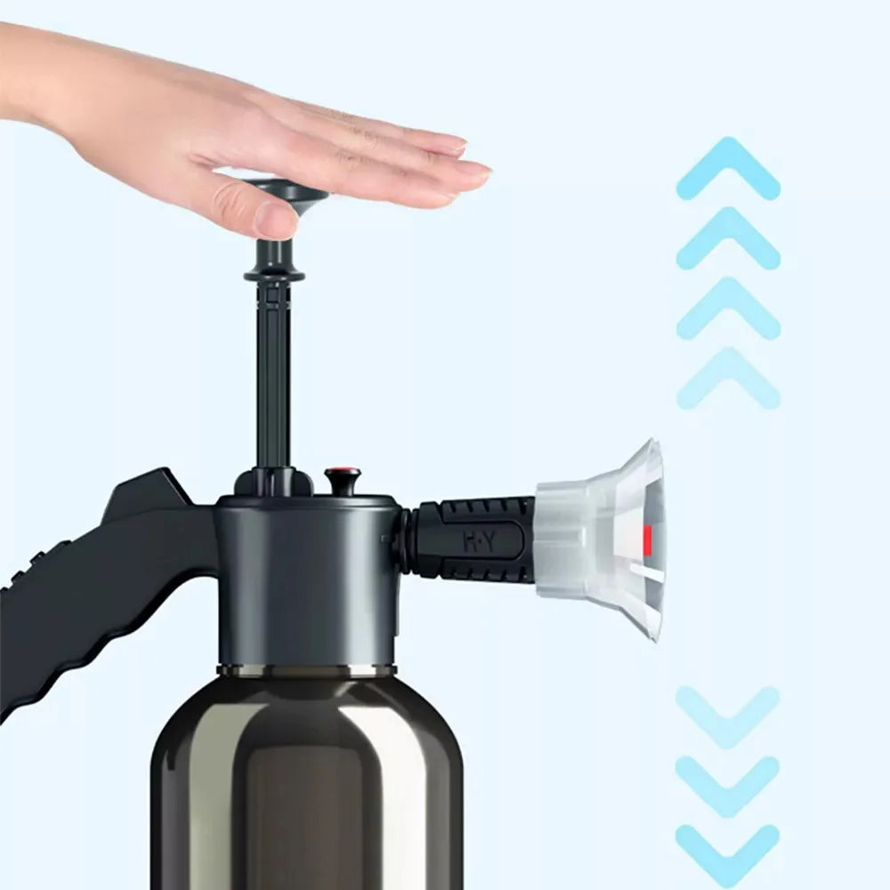 Car Foam Sprayer 2L Snow Foam Sprayer Pump Action Pressure Bottles for Gardening