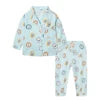 Cozy 100% Cotton Anti-Bacterial Quick Dry Baby Pajamas Gentle Breathable Sleepwear for Unisex Newborn to Toddler