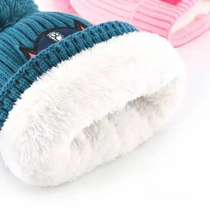 Paw Patrols Kid Warm Hat Anime Figure Cosplay Skye Chase Boys Girls Marshall Children Thermal Knitted Cap Birthday Gift Toy