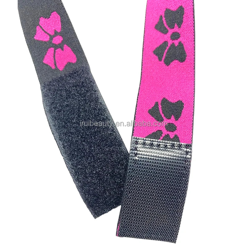Custom Logo Hair Lace Non Slip Wig Grip Band Adjustable Nylon Black Elastic Band for Wigs Melt Band for Wigs Bulk