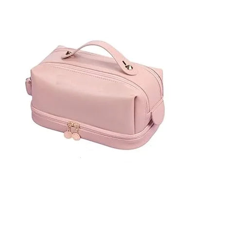 Wholesale Fashionable Leather Travel for Toiletry Bag Best Price Makeup Case with Zipper Closure Cosmetic Bags & Cases