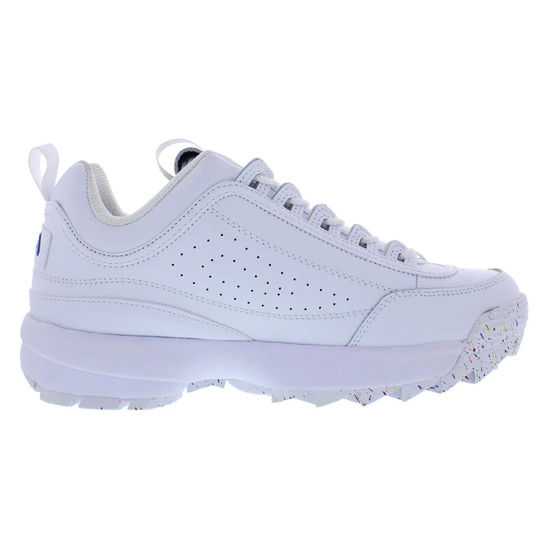 Fila Disruptor II Pride Women's Sneakers White/Red/Red Orange Lightweight and Soft Walking Style Illuminated | 100% Authentic
