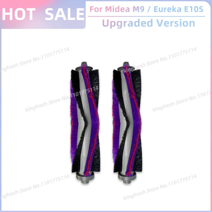 Fit For ( Midea M9, Eureka E10S, Eureka E20 Plus, Midea VCR S10 Plus, PObode A8 ) Parts Main Roller Side Brush Filter Mop Cloth
