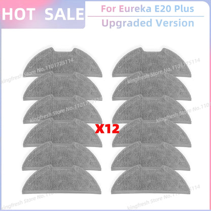 Fit For Eureka E20 Plus Vacuum Replacement Parts Side Brush Hepa Filter Mop Cloth Accessories