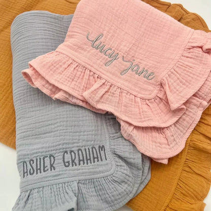 Organic Cotton Woven Double Gauze Muslin Wearable Soft Breathable Anti-Bacteria DIY Fabric Clothing Home Personalized Four