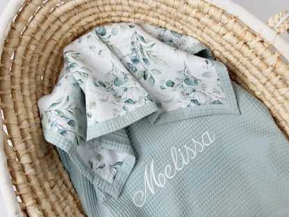 Linseed Crinkle Double Gauze Woven Cotton Muslin Soft Breathable Eco-Friendly Wearable DIY Fabric Personalized Organic Baby Home