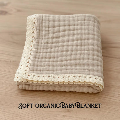 Linseed Crinkle Double Gauze Woven Cotton Muslin Eco-Friendly Soft Breathable Wearable DIY Fabric Personalized Organic Baby
