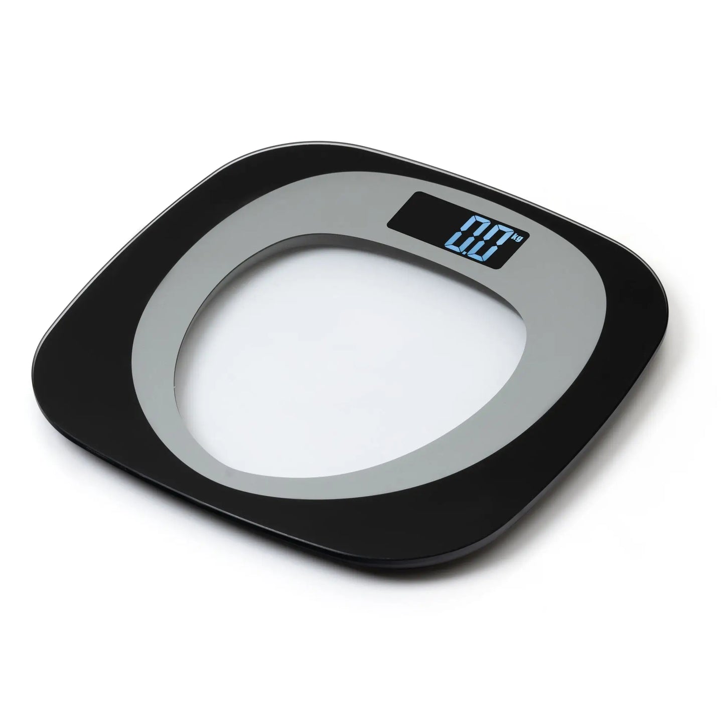Custom Logo Large LCD Display Digital Personal Weighing Scale Standard Quality Tempered Glass Skid Proof Maximum Weight 180kg