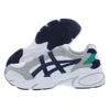 ASICS Men's Gel-BND Training Sneakers White/Navy Cushioning Walking Shoes with EVA & Mesh Insoles for Summer Breathable