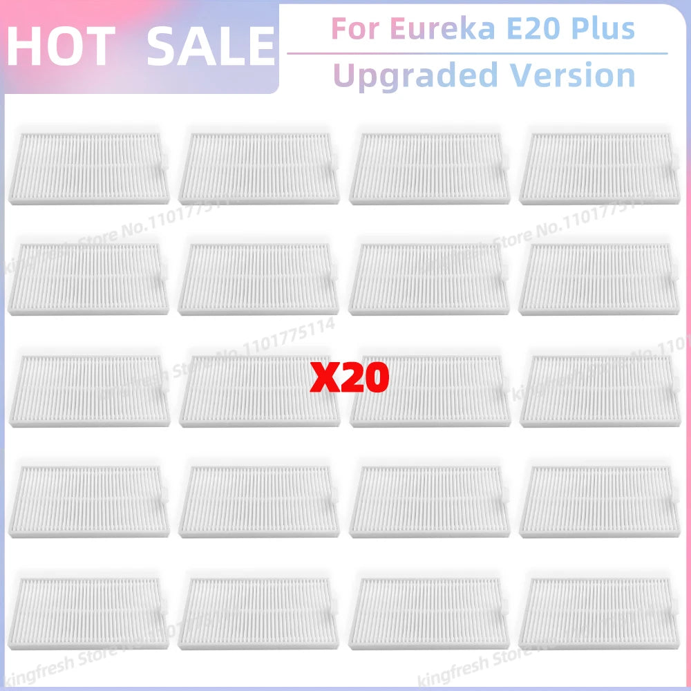 Fit For Eureka E20 Plus Vacuum Replacement Parts Side Brush Hepa Filter Mop Cloth Accessories