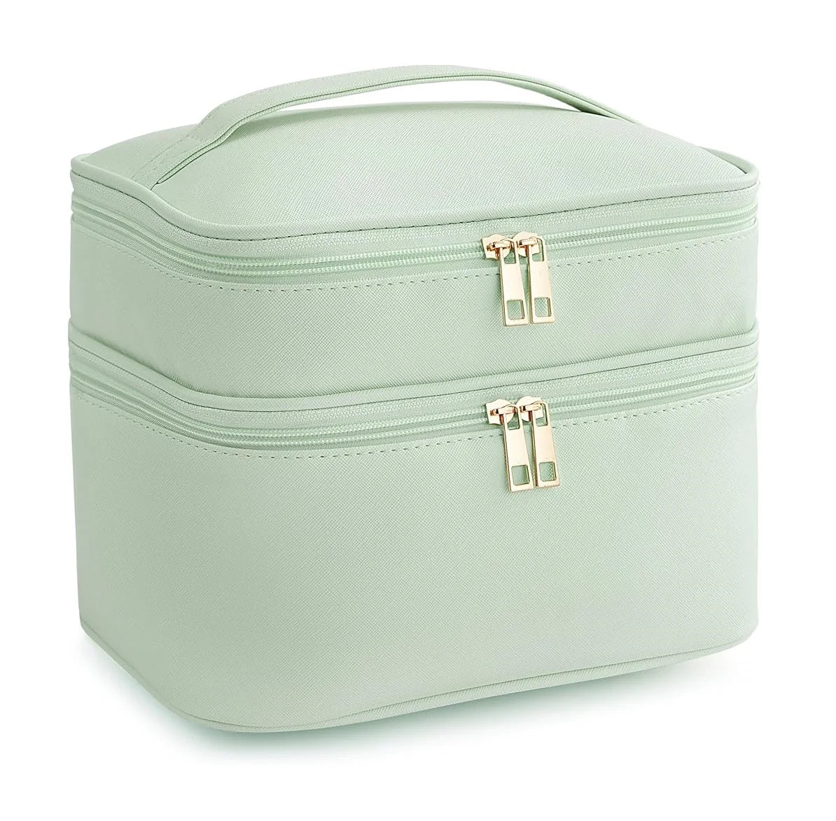 Wholesale Fashionable Leather Travel for Toiletry Bag Best Price Makeup Case with Zipper Closure Cosmetic Bags & Cases