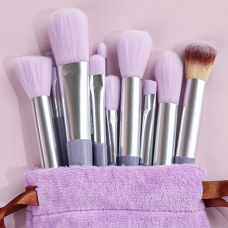 New 13PCS Makeup Brushes Set Super soft detail brush Blush Brush Foundation Concealer Contour Eyeshadow Brush Women Beauty Tools