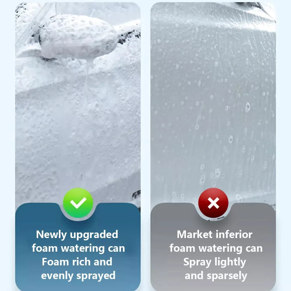 Car Foam Sprayer 2L Snow Foam Sprayer Pump Action Pressure Bottles for Gardening