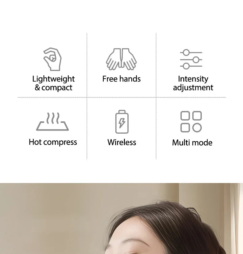 Multifunctional Cervical Massager Shoulder Neck Hot Compress Trapezius Muscle Massager