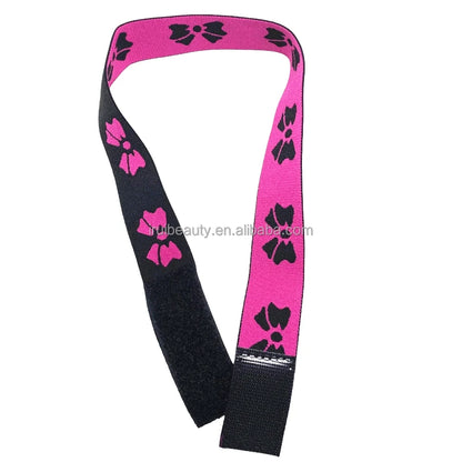 Custom Logo Hair Lace Non Slip Wig Grip Band Adjustable Nylon Black Elastic Band for Wigs Melt Band for Wigs Bulk