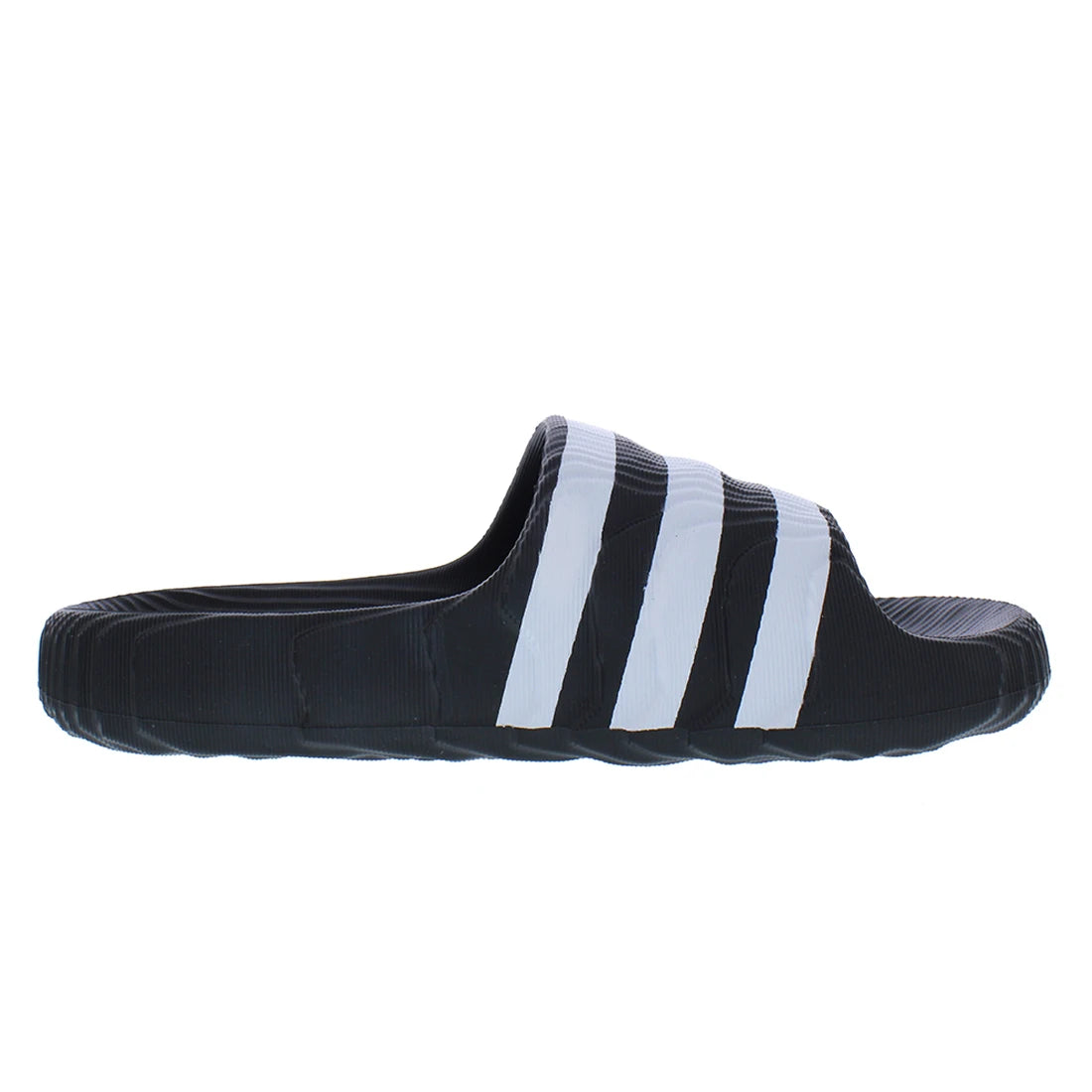 For Adilette 22 Slide Men's Shoes Black/White Lightweight Breathable Cushioned Anti-Slip Autumn Season China Model IF3670