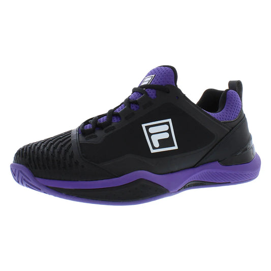For Speedserve Energized Men's Indoor Sports Shoes Black/Purple Color | 100% Authentic Made in China Model 1TM01814019