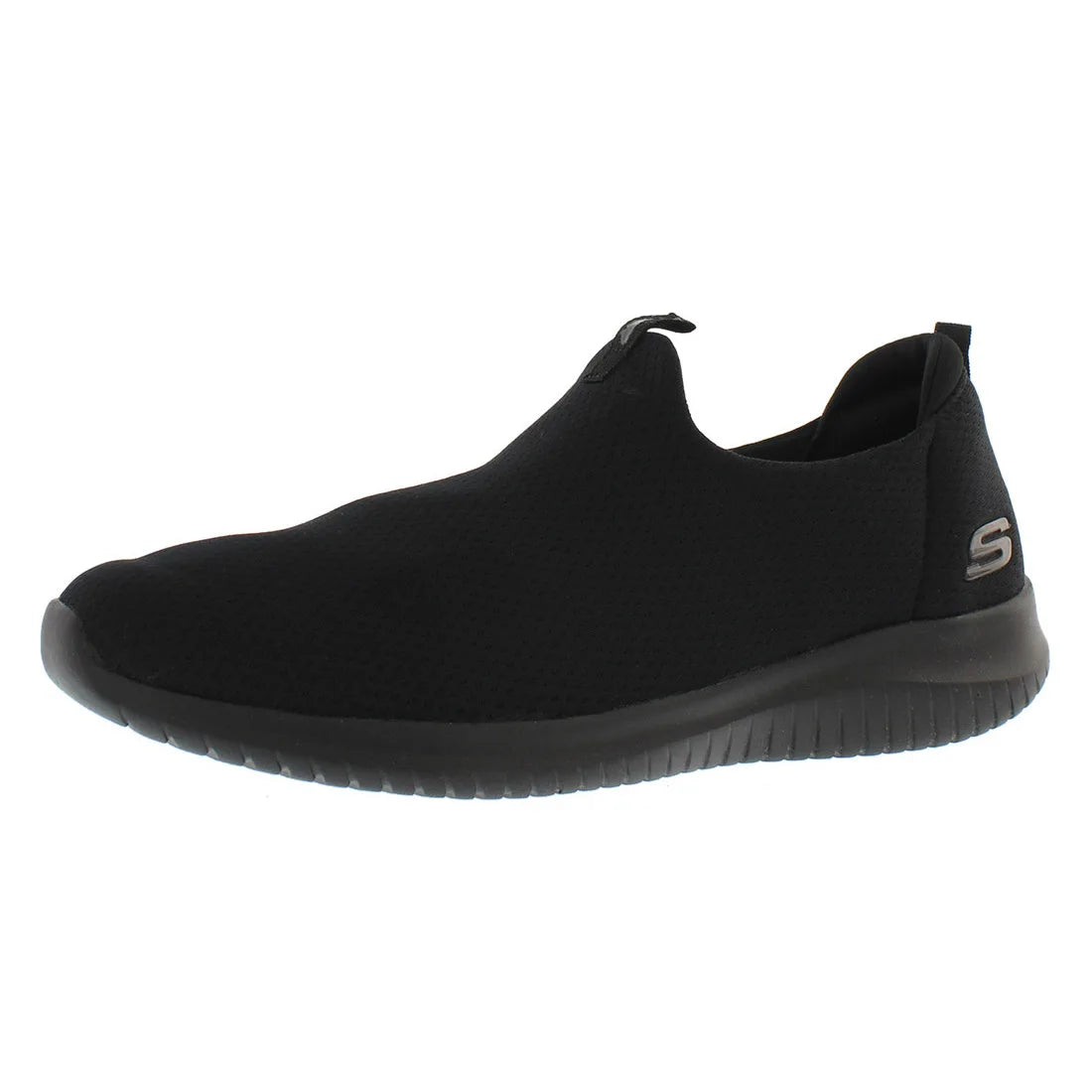 For Ultra Flex-Gracious Touch Women's Retro Sneakers Black Height Increasing Low Walking Shoes with Mesh Lining Made China