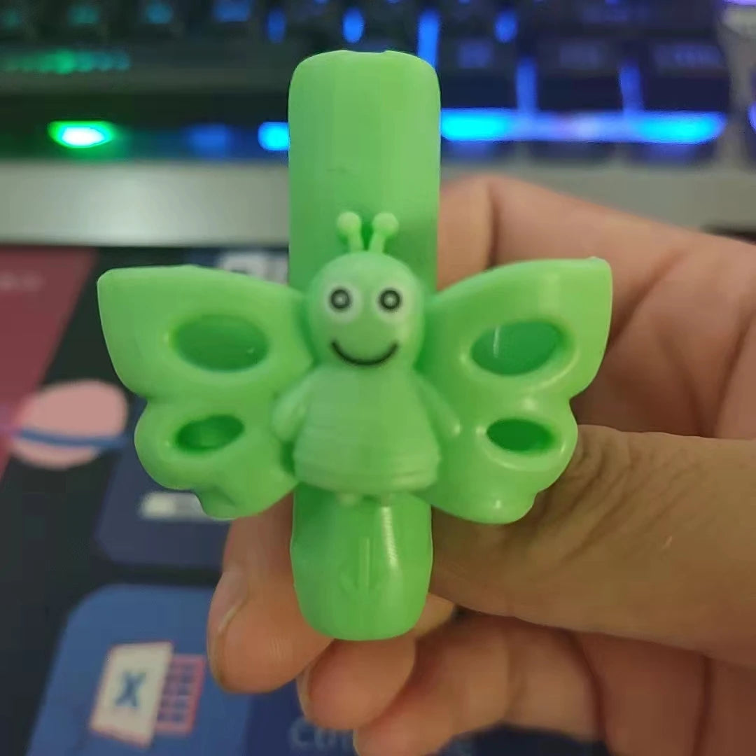 1/3pcs Children Writing Pencil Pan Holder Kids Learning Practise Silicone Pen Aid Grip Posture Correction Device for Students